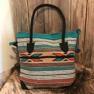 Monterrey Tote Bag Southwest Design Handbag